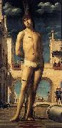 Antonello da Messina St Sebastian oil on canvas